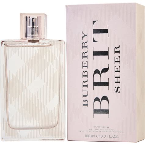 burberry brit sheer eau de toilette 30ml spray|Burberry Brit sheer 100 ml.